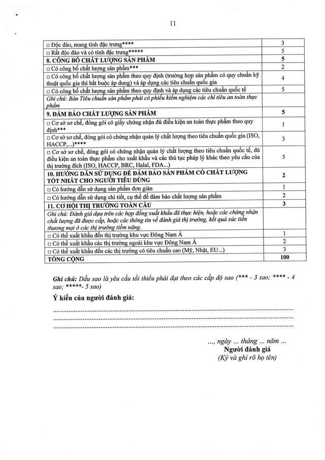 Quyết định số 26/2026/QĐ-TTg: Bộ tiêu chí và quy trình đánh giá, phân hạng sản phẩm OCOP- Ảnh 28. Quyết định số 26/2026/QĐ-TTg: Bộ tiêu chí và quy trình đánh giá, phân hạng sản phẩm OCOP- Ảnh 28.