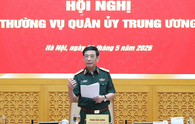 Thường vụ Quân ủy Trung ương cho ý kiến về sắp xếp doanh nghiệp Quân đội; xét, đề nghị phong tặng danh hiệu Anh hùng- Ảnh 2.