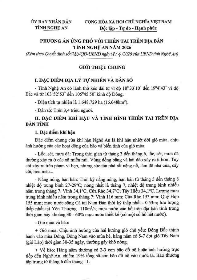 5 kịch bản ứng phó thiên tai khi có bão mạnh và nước dâng của Nghệ An- Ảnh 2.