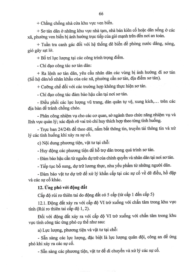 5 kịch bản ứng phó thiên tai khi có bão mạnh và nước dâng của Nghệ An- Ảnh 67.