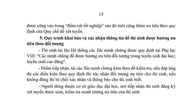 TOÀN VĂN: Công văn 2304/BGDĐT-GDĐH hướng dẫn tuyển sinh đại học, cao đẳng 2026- Ảnh 15.
