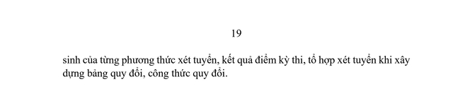 TOÀN VĂN: Công văn 2304/BGDĐT-GDĐH hướng dẫn tuyển sinh đại học, cao đẳng 2026- Ảnh 19.
