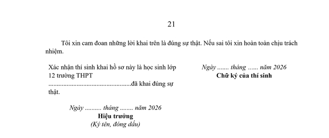TOÀN VĂN: Công văn 2304/BGDĐT-GDĐH hướng dẫn tuyển sinh đại học, cao đẳng 2026- Ảnh 21.