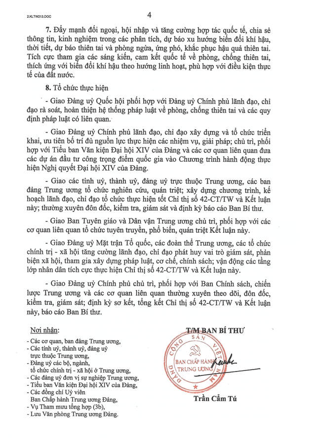 TOÀN VĂN: Nghị quyết 116/NQ-CP về phòng ngừa, ứng phó, khắc phục hậu quả thiên tai- Ảnh 18.
