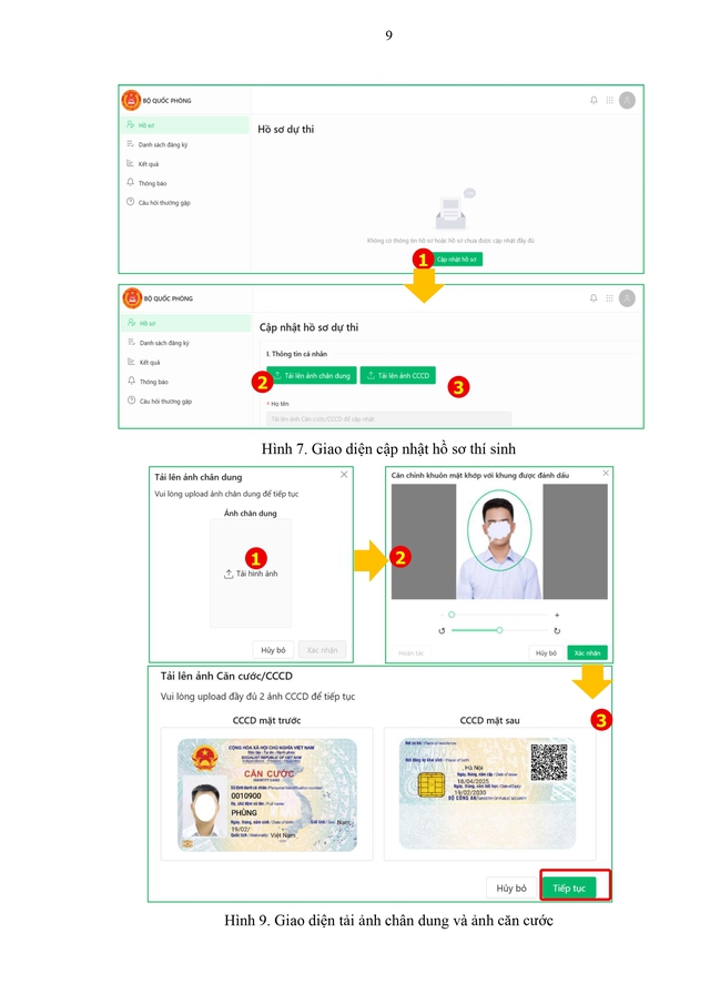 Hướng dẫn thí sinh dự thi Đánh giá năng lực tuyển sinh đại học khối trường Quân đội 2026- Ảnh 7.