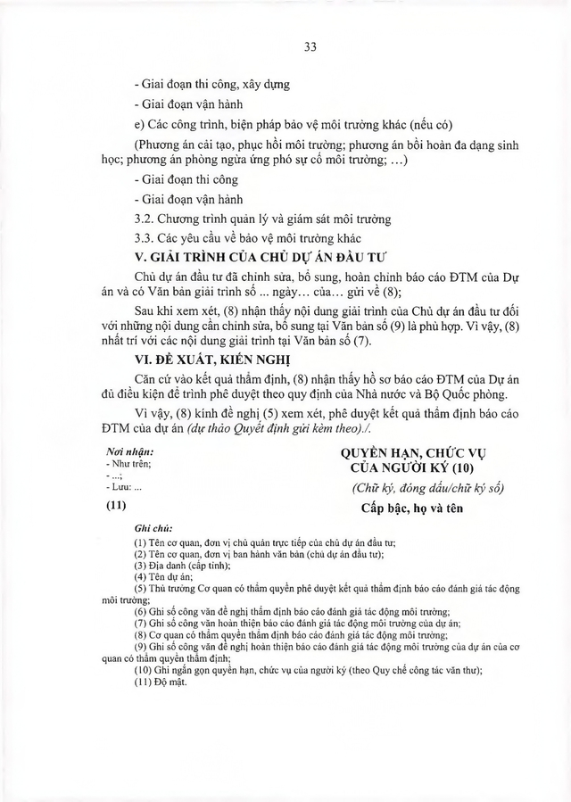 Thông tư ban hành Điều lệ Công tác bảo vệ môi trường của Quân đội nhân dân Việt Nam- Ảnh 94. Thông tư ban hành Điều lệ Công tác bảo vệ môi trường của Quân đội nhân dân Việt Nam- Ảnh 94.