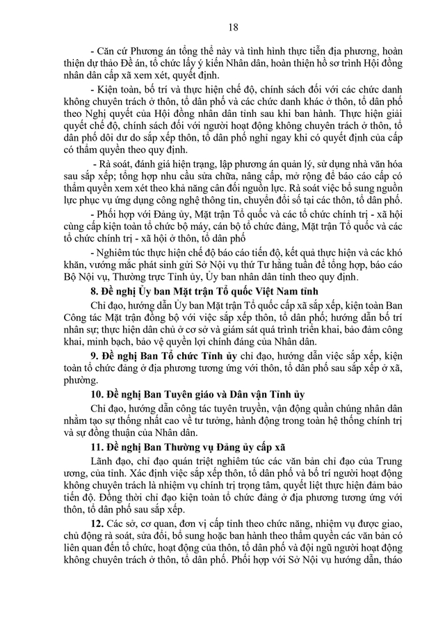 Phương án tổng thể sắp xếp thôn, tổ dân phố của Hà Tĩnh- Ảnh 21. Phương án tổng thể sắp xếp thôn, tổ dân phố của Hà Tĩnh- Ảnh 21.