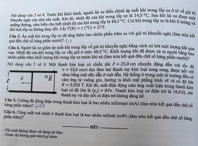 THI TỐT NGHIỆP THPT 2026: Đề thi môn Vật lí và gợi ý đáp án- Ảnh 4. THI TỐT NGHIỆP THPT 2026: Đề thi môn Vật lí và gợi ý đáp án- Ảnh 4.