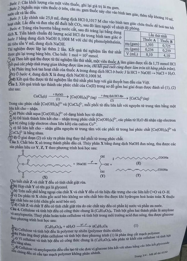 THI TỐT NGHIỆP THPT 2026: Đề thi môn Hóa học, gợi ý đáp án- Ảnh 5.