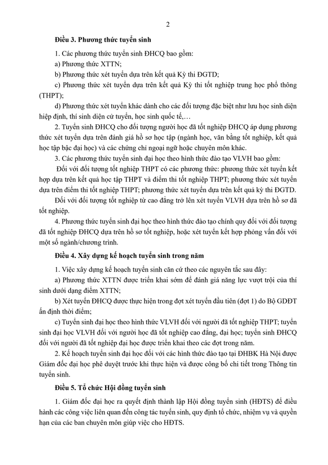 Tuyển sinh 2026: Đại học Bách khoa Hà Nội công bố Quy chế tuyển sinh đại học, phương thức xét tuyển tài năng- Ảnh 6. Tuyển sinh 2026: Đại học Bách khoa Hà Nội công bố Quy chế tuyển sinh đại học, phương thức xét tuyển tài năng- Ảnh 6.