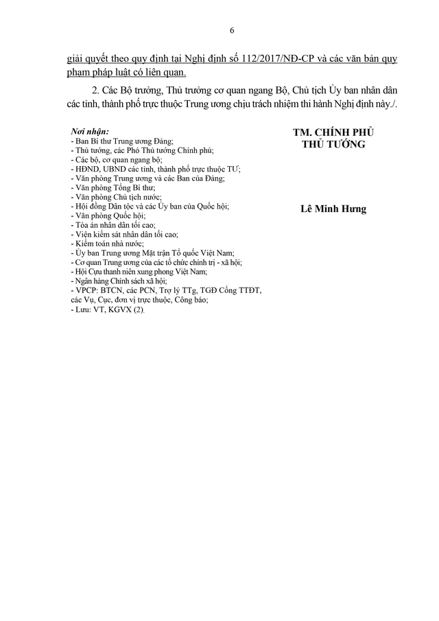 Dự thảo Nghị định quy định chế độ với thanh niên xung phong cơ sở ở miền Nam tham gia kháng chiến 1965 - 1975- Ảnh 6. Dự thảo Nghị định quy định chế độ với thanh niên xung phong cơ sở ở miền Nam tham gia kháng chiến 1965 - 1975- Ảnh 6.