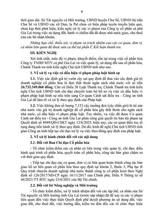 Khởi tố nguyên Giám đốc, Phó Giám đốc, Kế toán trưởng, Trưởng phòng gây thất thoát, lãng phí tài sản nhà nước- Ảnh 7.