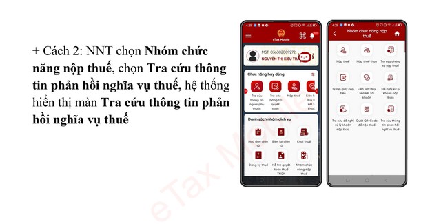 Hướng dẫn người nộp thuế phản hồi vướng mắc nghĩa vụ thuế trên ứng dụng Etax Mobile- Ảnh 13.