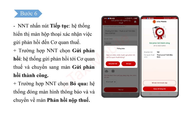 Hướng dẫn người nộp thuế phản hồi vướng mắc nghĩa vụ thuế trên ứng dụng Etax Mobile- Ảnh 7.