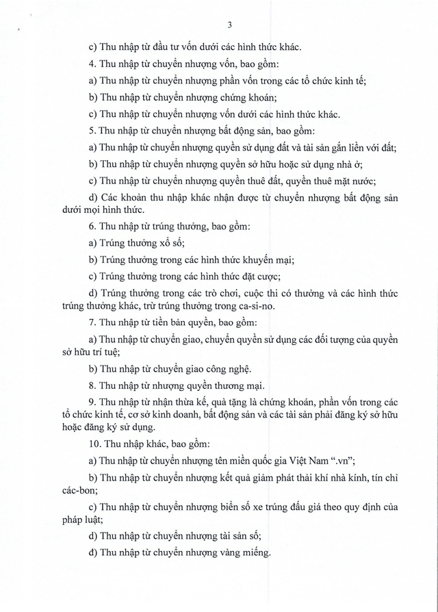 TOÀN VĂN: LUẬT THUẾ THU NHẬP CÁ NHÂN có hiệu lực từ 1/7/2026- Ảnh 4.