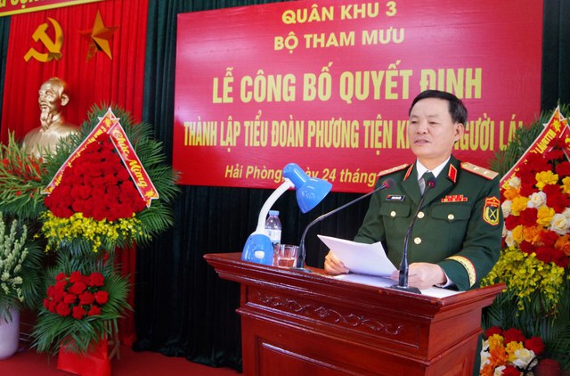 Thành lập Tiểu đoàn Phương tiện không người lái trực thuộc Bộ Tham mưu các Quân khu- Ảnh 4.