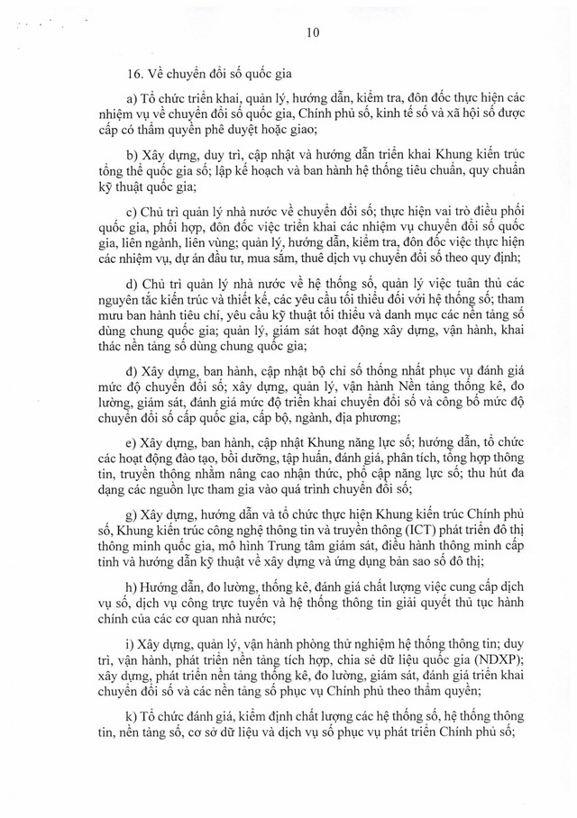 CƠ CẤU TỔ CHỨC MỚI CỦA BỘ KHOA HỌC VÀ CÔNG NGHỆ- Ảnh 10.