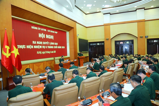 Tiếp tục tham mưu triển khai chặt chẽ kế hoạch điều chỉnh tổ chức lực lượng giai đoạn 2026-2030; xây dựng các lực lượng mới...- Ảnh 4.