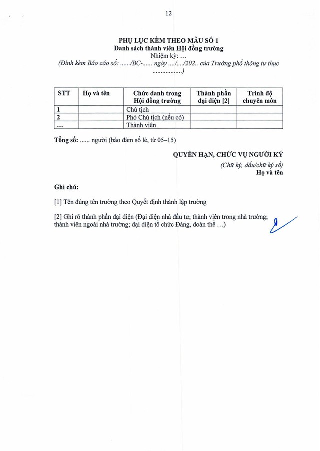 Thông tư 48/2026/TT-BGDĐT: Quy chế tổ chức, hoạt động của trường phổ thông tư thục- Ảnh 18.