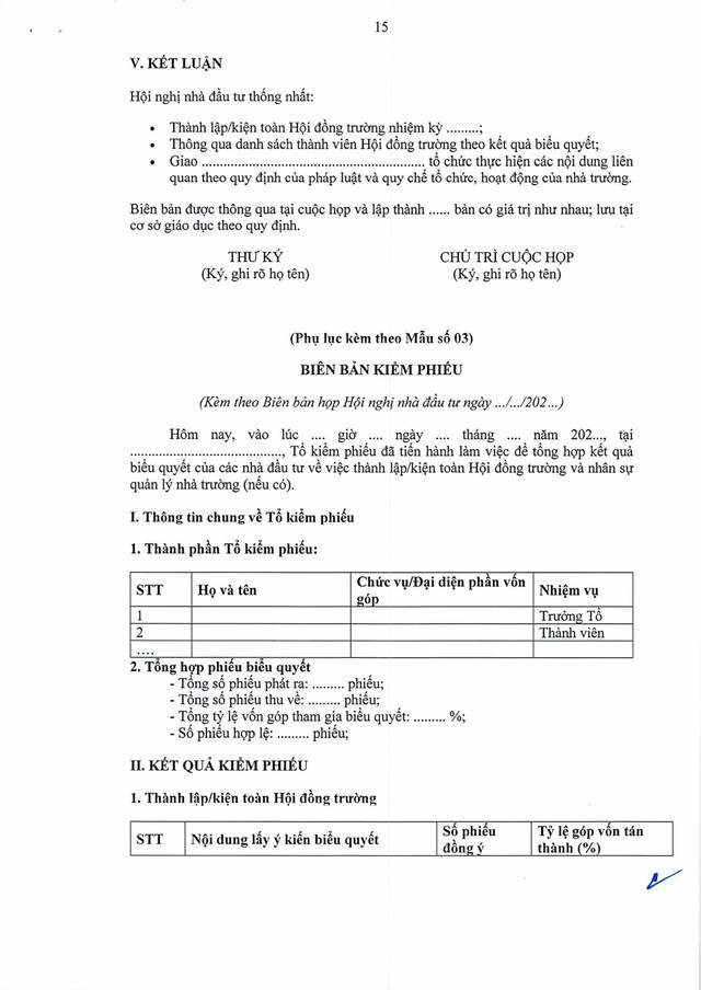 Thông tư 48/2026/TT-BGDĐT: Quy chế tổ chức, hoạt động của trường phổ thông tư thục- Ảnh 21.