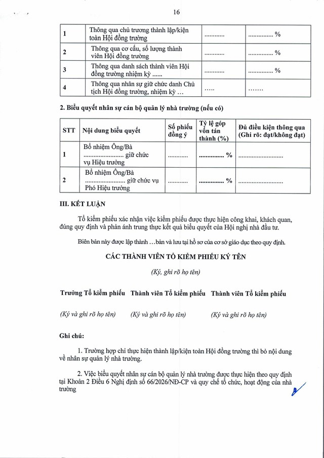 Thông tư 48/2026/TT-BGDĐT: Quy chế tổ chức, hoạt động của trường phổ thông tư thục- Ảnh 22.