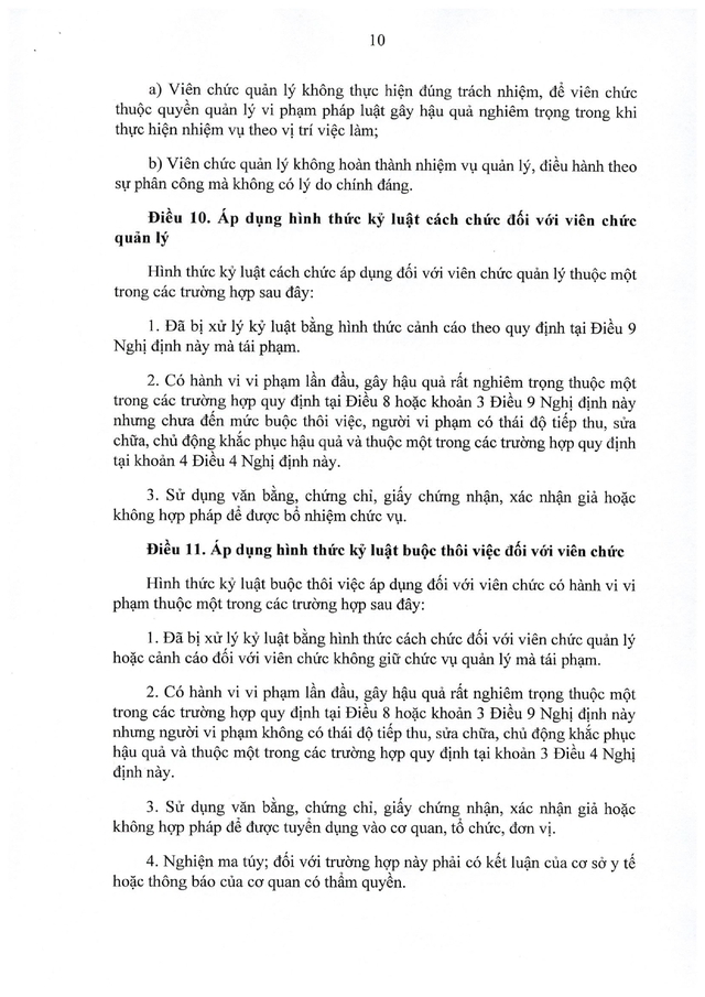 Nghị định số 234/2026/NĐ-CP về xử lý kỷ luật viên chức- Ảnh 16.