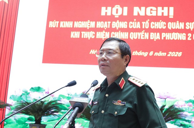 Từng bước nghiên cứu điều chỉnh quân số biên chế cho Ban Chỉ huy Quân sự cấp xã đáp ứng yêu cầu nhiệm vụ- Ảnh 2.