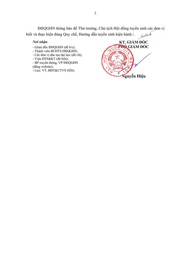 Điểm sàn TUYỂN SINH 2026 của Đại học Quốc gia Hà Nội năm 2026- Ảnh 3.