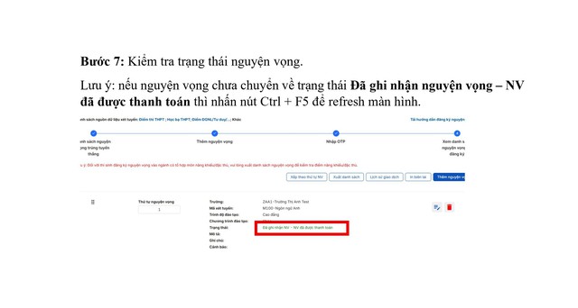 Hướng dẫn thanh toán trực tuyến lệ phí xét tuyển đại học 2026- Ảnh 5.