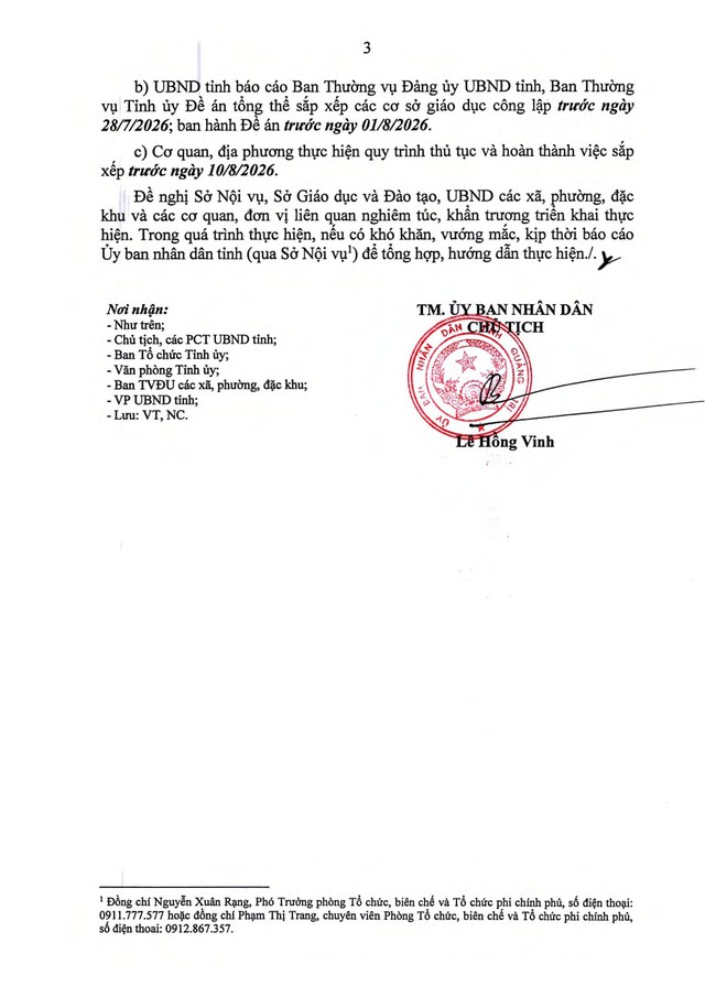 Khẩn trương sắp xếp, sáp nhập trường học, cơ sở giáo dục nghề nghiệp công lập cấp tỉnh, cấp xã- Ảnh 4.