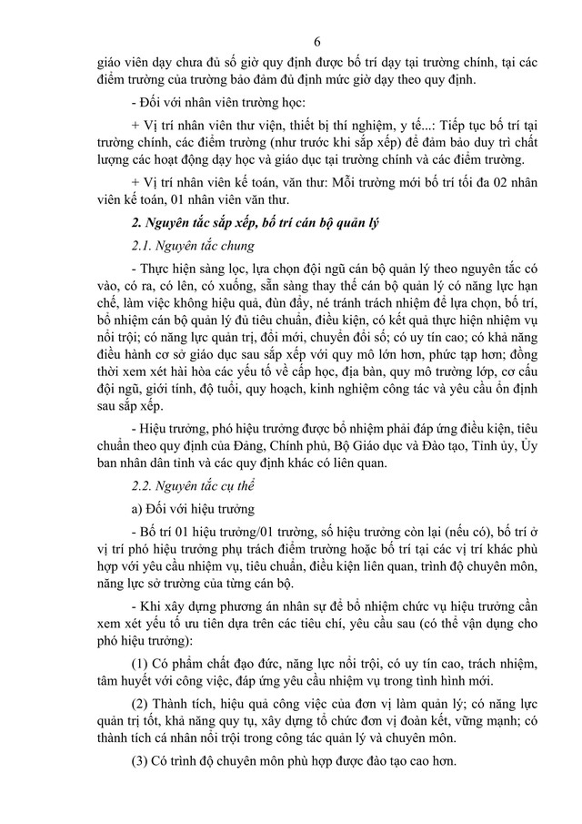SẮP XẾP giảm khoảng 50% đầu mối trường học; hình thành cơ sở giáo dục quy mô lớn- Ảnh 7.