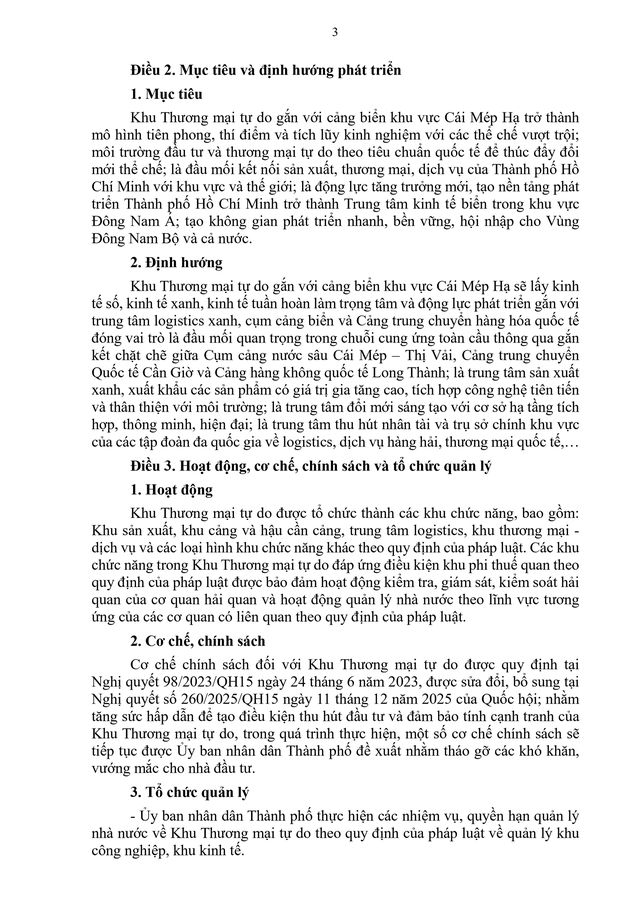 Thành lập Khu Thương mại tự do thành phố Hồ Chí Minh- Ảnh 3.