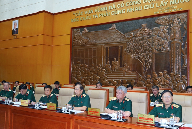 Đại tướng Phan Văn Giang chỉ đạo tiếp tục điều chỉnh tổ chức lực lượng "tinh, gọn, mạnh"- Ảnh 3.