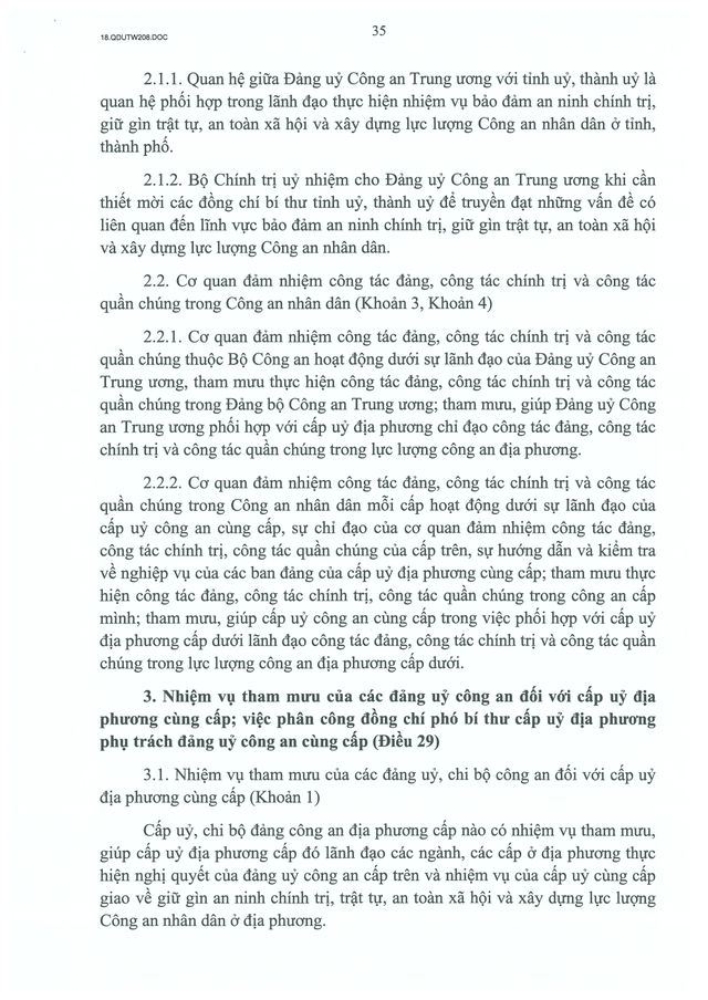 Quy định số 208-QĐ/TW về thi hành Điều lệ Đảng- Ảnh 36.