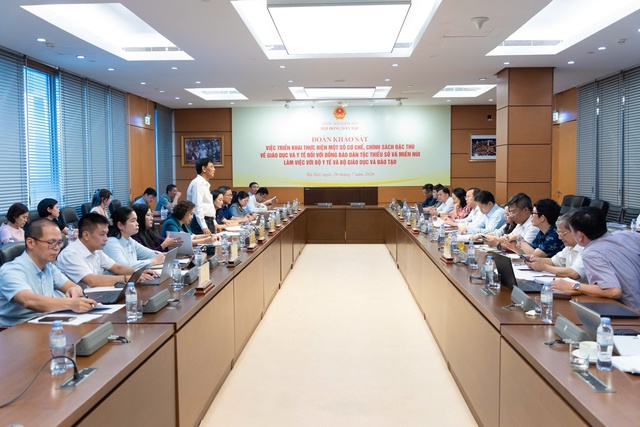 Thực hiện cơ chế, chính sách đặc thù về giáo dục, y tế đối với đồng bào dân tộc thiểu số và miền núi: Nhiều tồn tại vượt thẩm quyền cấp cơ sở- Ảnh 1.