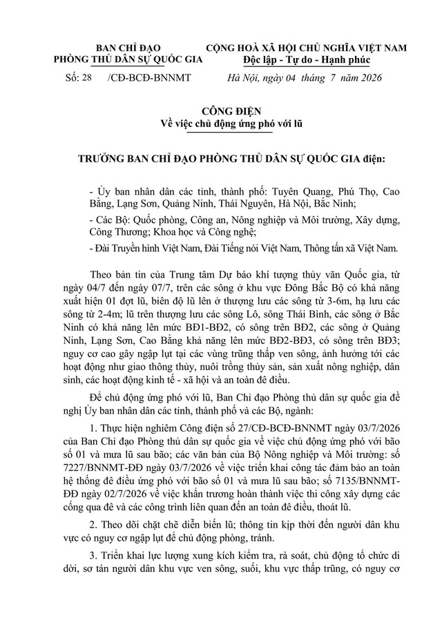 Tin BÃO SỐ 1 - MAYSAK; CẢNH BÁO MƯA LỚN và các CHỈ ĐẠO ỨNG PHÓ- Ảnh 3.
