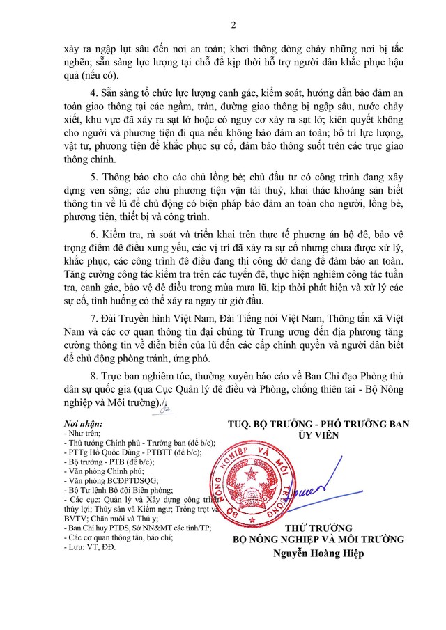 Tin BÃO SỐ 1 - MAYSAK; CẢNH BÁO MƯA LỚN và các CHỈ ĐẠO ỨNG PHÓ- Ảnh 4.