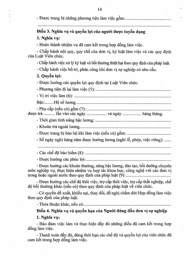 Mẫu HỢP ĐỒNG LÀM VIỆC đối với VIÊN CHỨC- Ảnh 10.