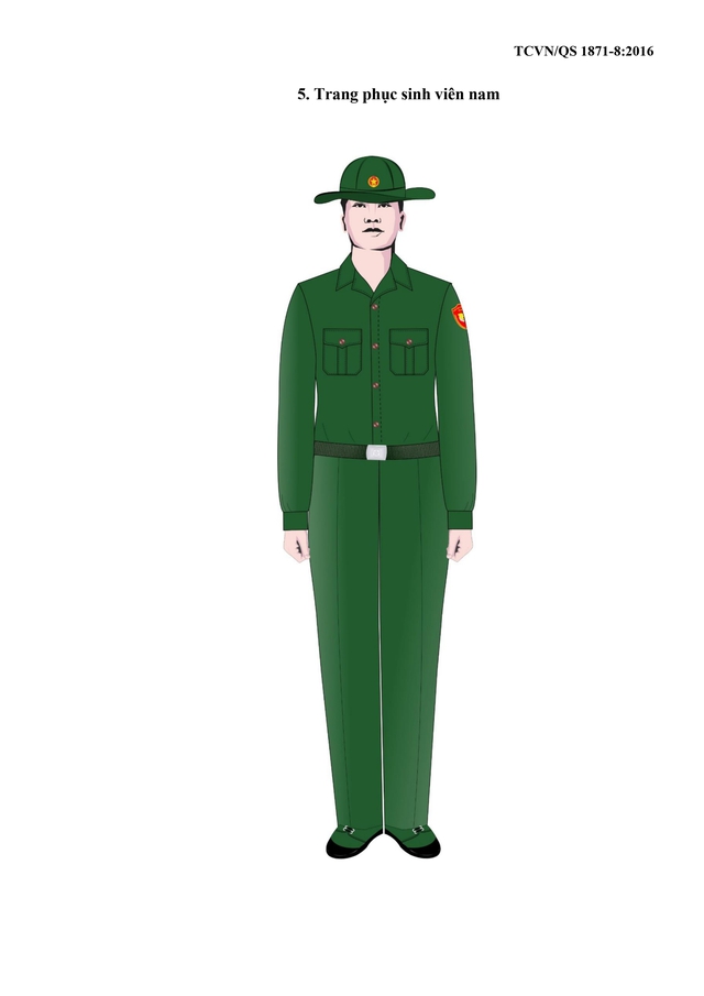 
Đề xuất kiểu mẫu trang phục dùng chung cho sinh viên học tập môn giáo dục quốc phòng và an ninh- Ảnh 3.
