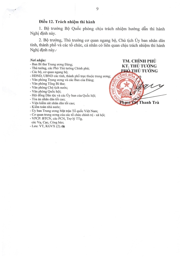 Nghị định số 338/2026/NĐ-CP về chế độ trợ cấp một lần khi thôi phục vụ trong Quân đội- Ảnh 9.