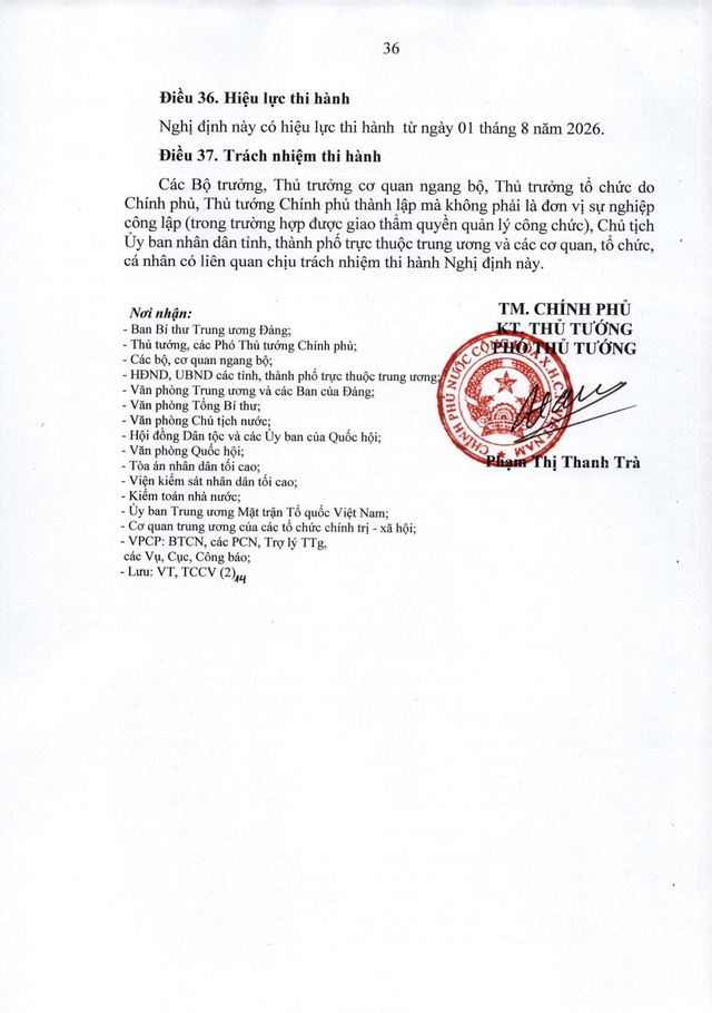 Nghị định 300/2026/NĐ-CP về tuyển dụng, sử dụng và quản lý công chức- Ảnh 37.