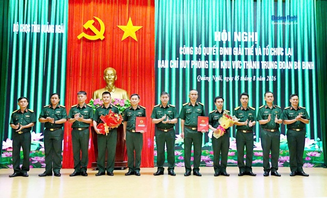 Sắp xếp, kiện toàn tổ chức lực lượng quân sự địa phương: Thành lập 2 Trung đoàn Bộ binh và Tiểu đoàn Hỗn hợp bảo vệ biển đảo- Ảnh 1.