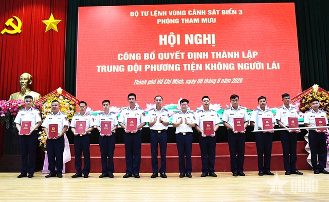 Thành lập đơn vị phương tiện không người lái bảo vệ chủ quyền, giữ gìn an ninh, trật tự, an toàn trên biển- Ảnh 1.