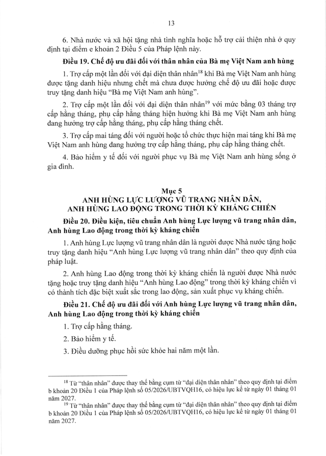 PHÁP LỆNH ƯU ĐÃI NGƯỜI CÓ CÔNG VỚI CÁCH MẠNG- Ảnh 14.
