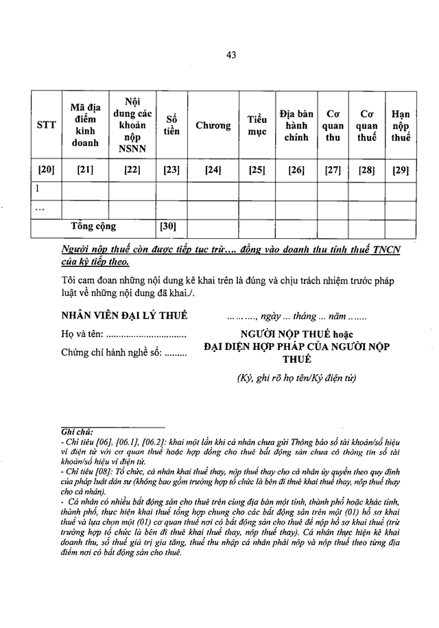 Quy định về hồ sơ, thủ tục quản lý thuế- Ảnh 51.