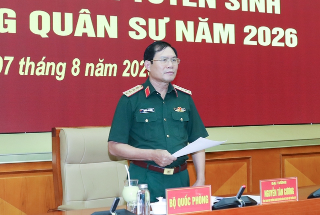 Xét duyệt ĐIỂM CHUẨN TUYỂN SINH QUÂN SỰ 2026- Ảnh 1.