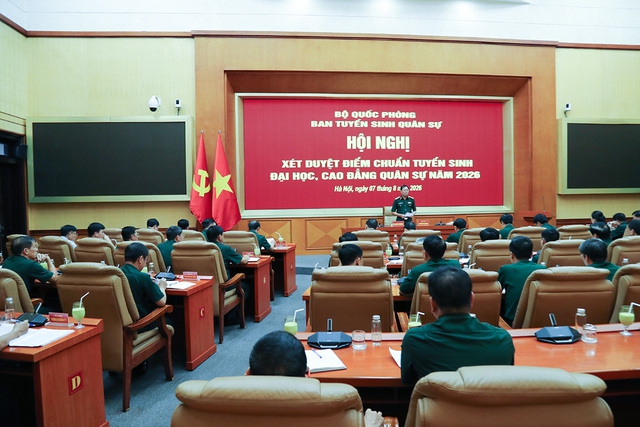 Xét duyệt ĐIỂM CHUẨN TUYỂN SINH QUÂN SỰ 2026- Ảnh 2.
