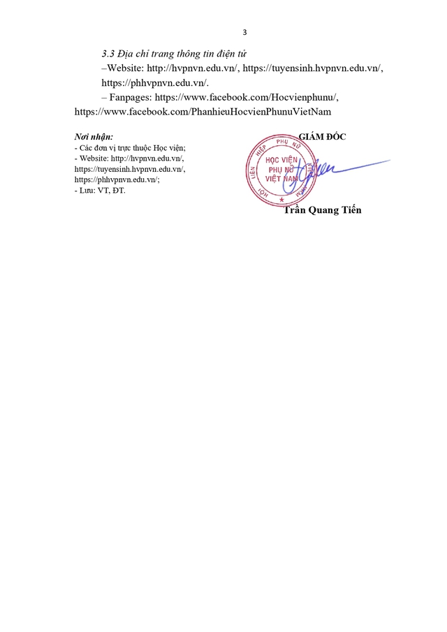 ĐIỂM CHUẨN HỌC VIỆN PHỤ NỮ VIỆT NAM 2026- Ảnh 4.