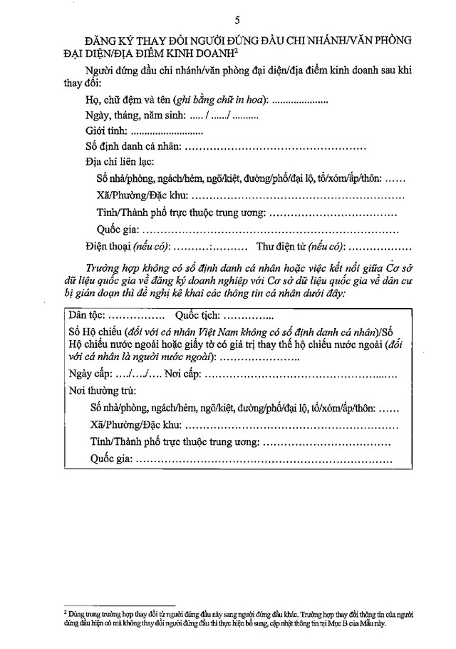 ĐĂNG KÝ DOANH NGHIỆP: Chi tiết 80 biểu mẫu- Ảnh 99.