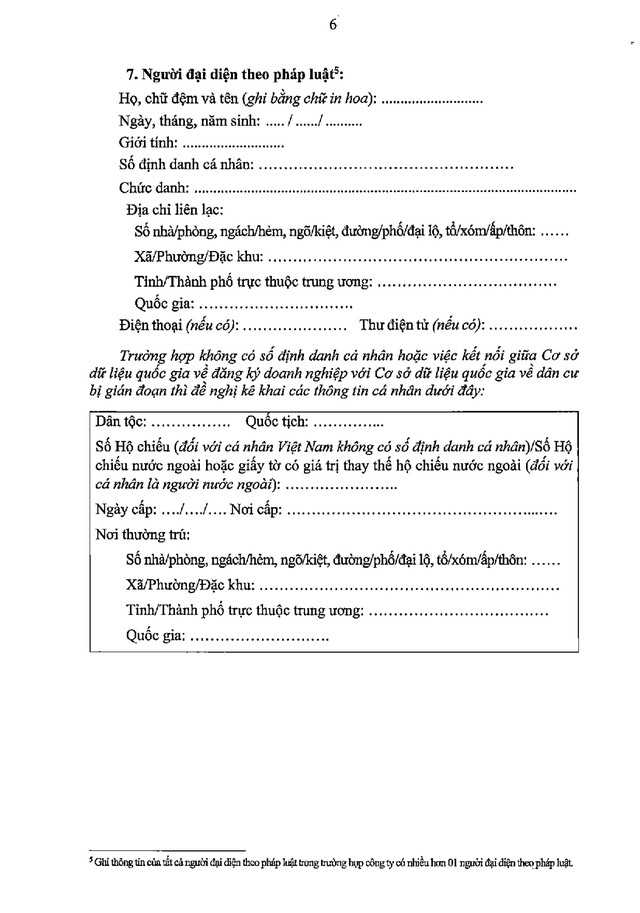 ĐĂNG KÝ DOANH NGHIỆP: Chi tiết 80 biểu mẫu- Ảnh 125.